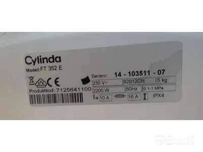 Tvättmaskin Cylinda