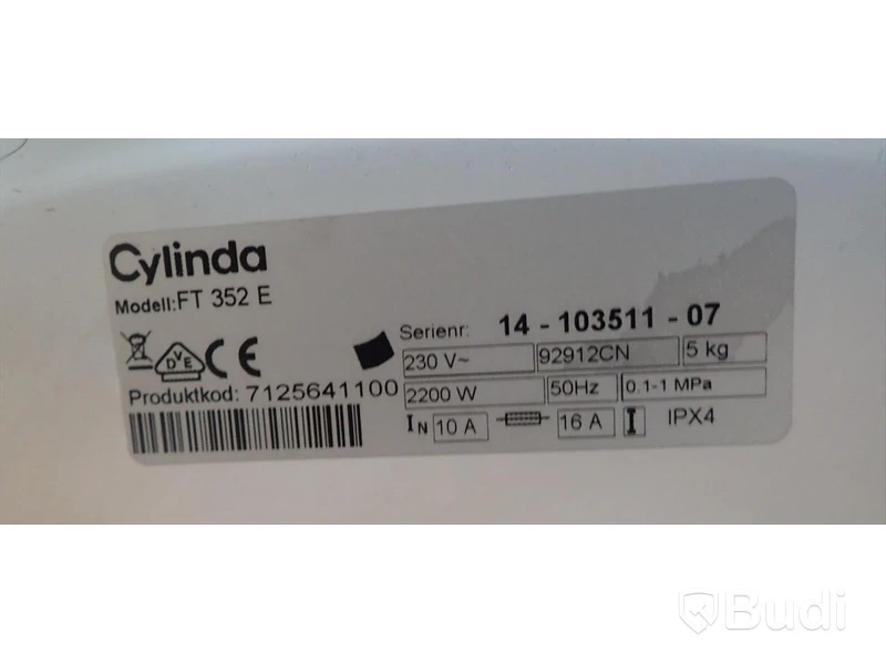 Tvättmaskin Cylinda