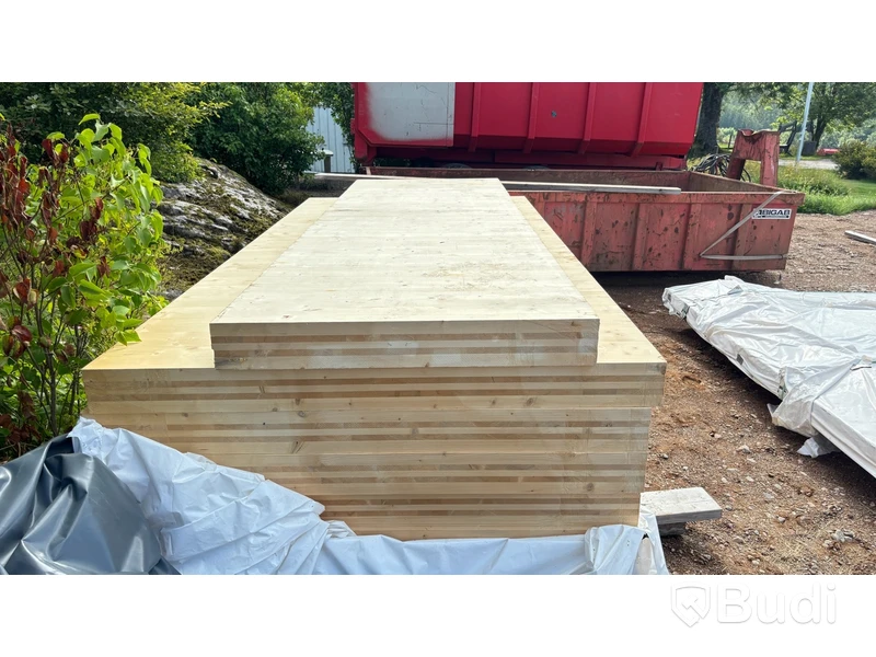 Korslimmade block 140 mm - 7 st
