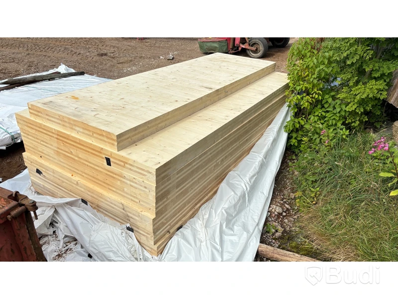 Korslimmade block 140 mm - 7 st