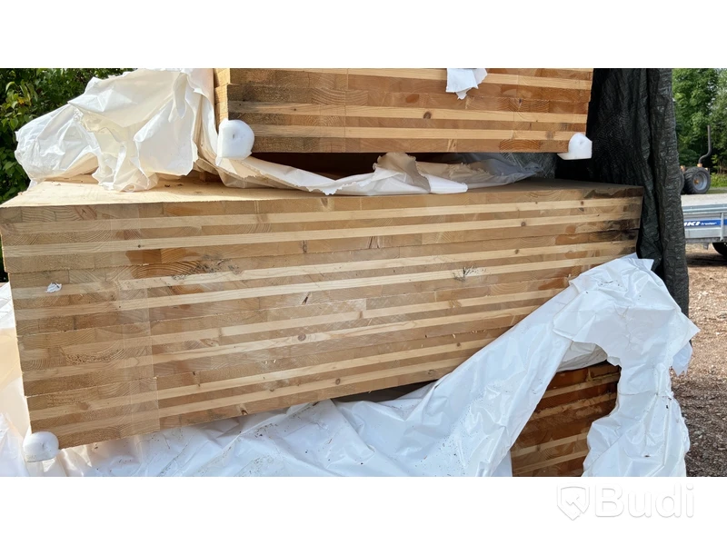 Korslimmade block 120x1590x1990 mm - 4 st