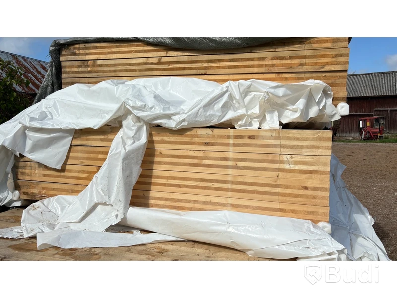 Korslimmade block 120x1590x1990 mm - 4 st