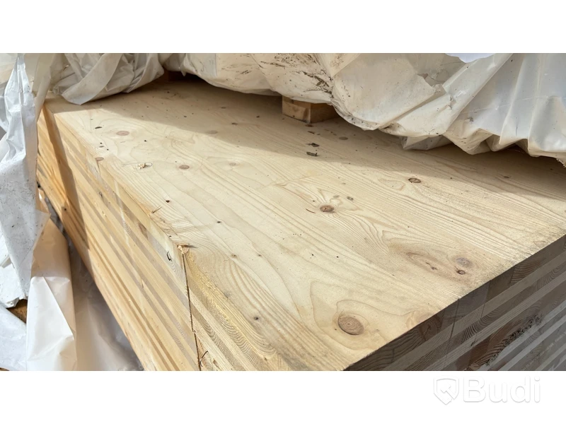 Korslimmade block 120x1590x1990 mm - 4 st