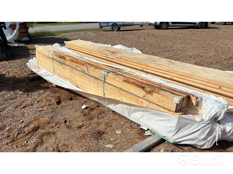 Korslimmad stolpe 160x135x3800 mm - 6 st