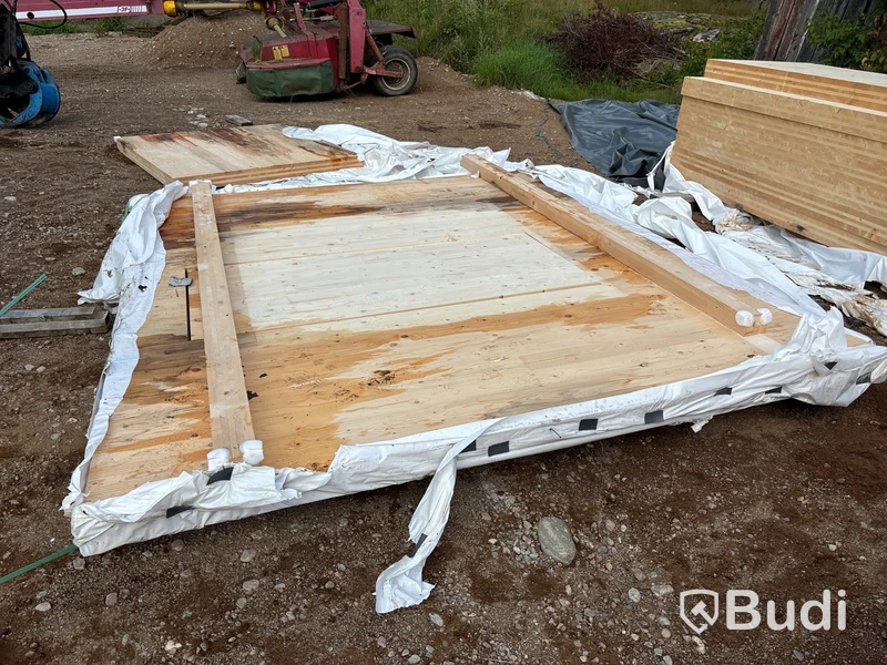 Korslimmad vägg 125x3510x3050 mm