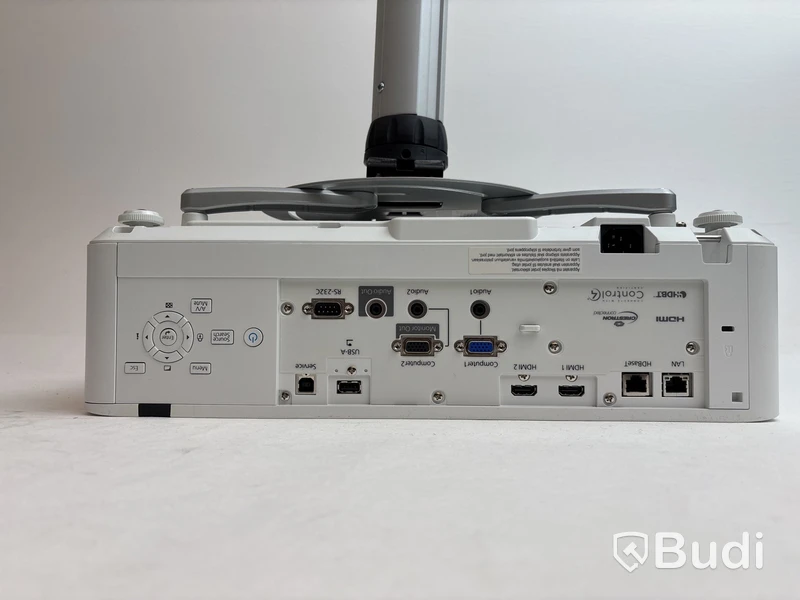 LCD-projektor Epson EB-L610U samt projektorduk Draper