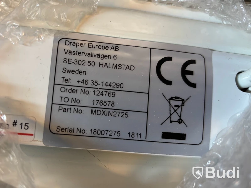 LCD-projektor Epson EB-L610U samt projektorduk Draper