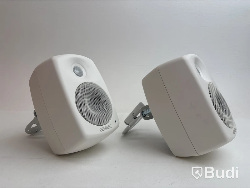 2 st. Aktiva högtalare Genelec 4020C, vit