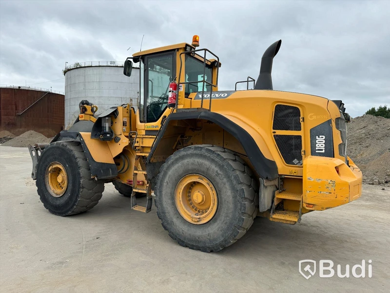 Volvo L180G - 2012 - EXPORT momsfri försäljning inom EU. Chassi no: VCEL180GP00019735 - Köpare: P.W. SAKBUD PRZEMYSLAW SAK, VAT PL4990414552 , Land: Polen, Intrastat HS code: 84295200, Vikt: 29700 kg