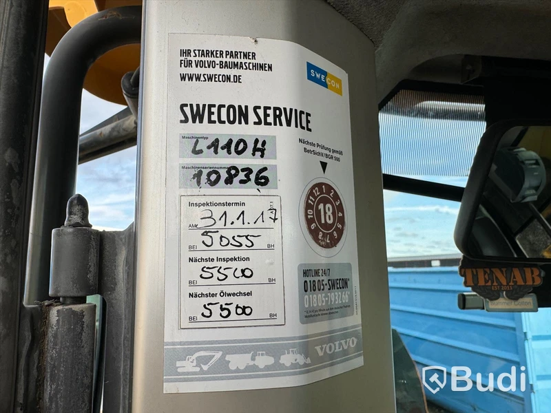 Volvo hjullastare L110H - 2016 | serienr 10836