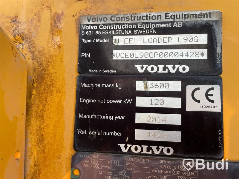 Hjullastare Volvo L90G