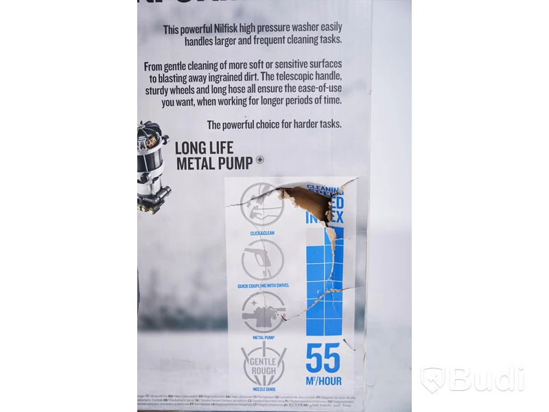 NY Högtryckstvätt & Value pack - Nilfisk Excellent E 145.4-9 PAD Extra - maxtryck 145 bar