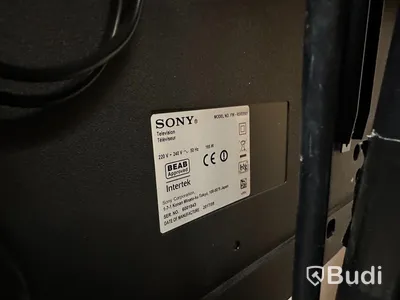 Sony 65 tums-TV på SMS-stativ