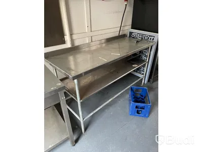 Grillstugan, 2 st kylbänkar, infravärme, vinkyl, rostfri arbetsbänk