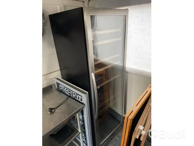 Grillstugan, 2 st kylbänkar, infravärme, vinkyl, rostfri arbetsbänk