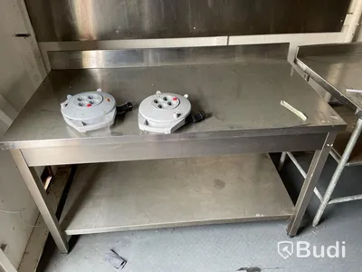 Grillstugan, 2 st kylbänkar, infravärme, vinkyl, rostfri arbetsbänk