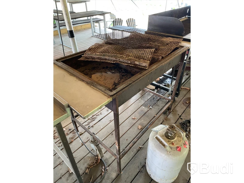 Kolgrill, 140x72 cm