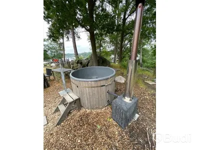 Badtunna , diameter 170 cm, höjd 112 cm