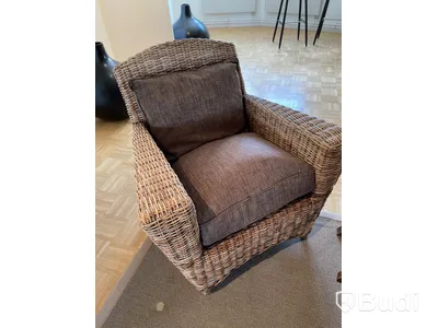 2st korgfåtöljer