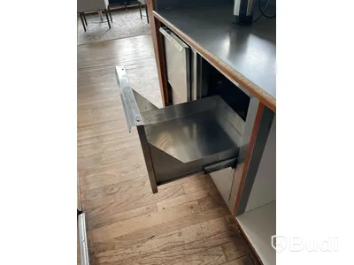 Kylbänk med 4st lådor, 110 cm