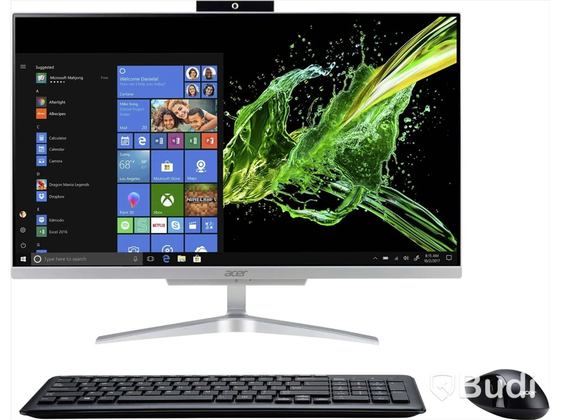 Dator inkl. tangentbord, mus & webbkamera - Acer Aspire C24-865