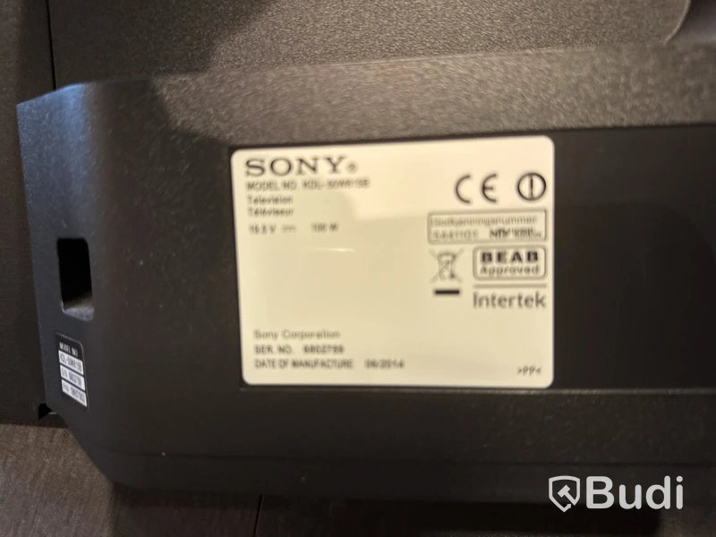TV Sony inkl. Väggfäste