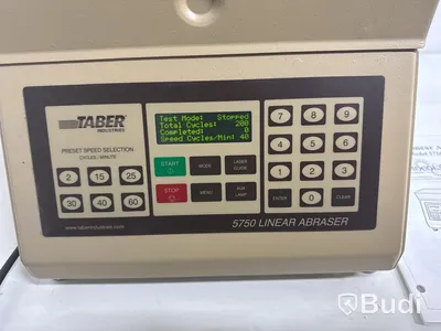 Nötningsmaskin/testare inom lackarbeten Taber 5750 linear abraser