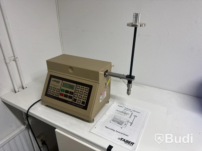 Nötningsmaskin/testare inom lackarbeten Taber 5750 linear abraser