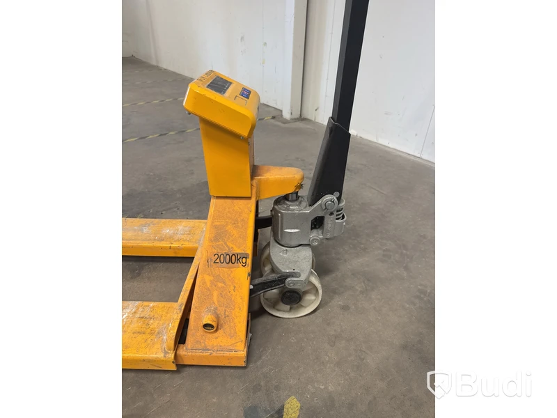 Pallyftare med våg 2000 kg