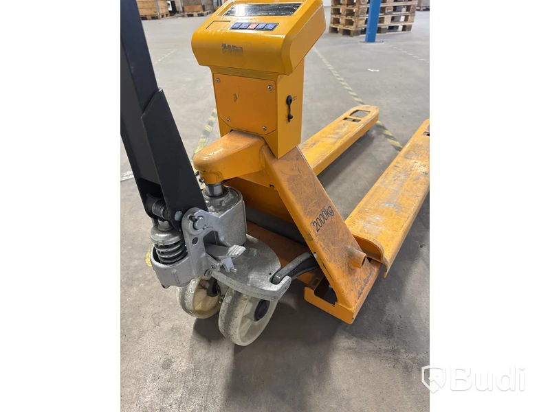 Pallyftare med våg 2000 kg