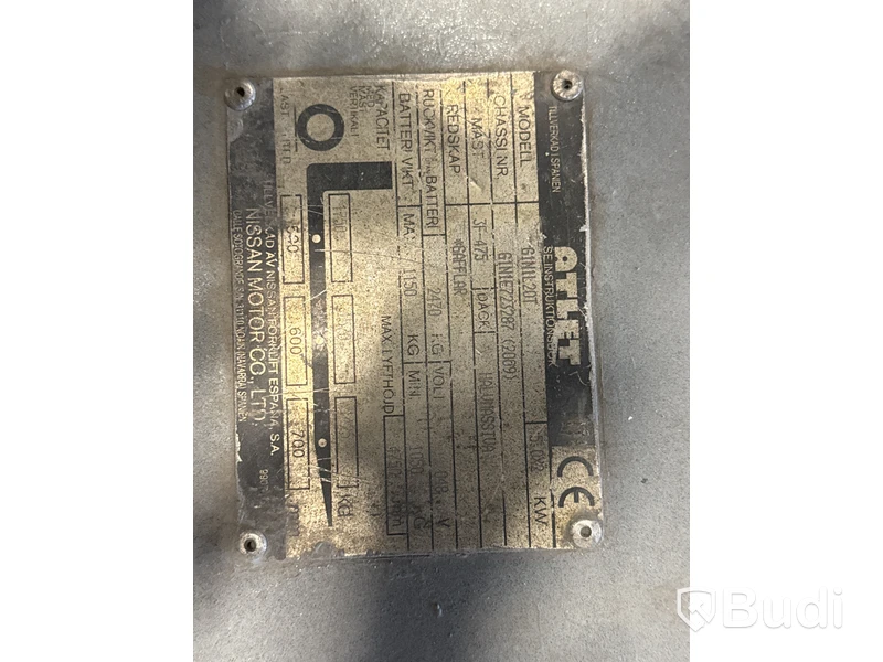 Motviktstruck Atlet G1N1L20T 2512h
