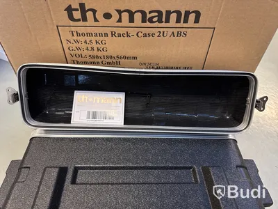 Ny 2 st. thomann rack-case 2U ABS
