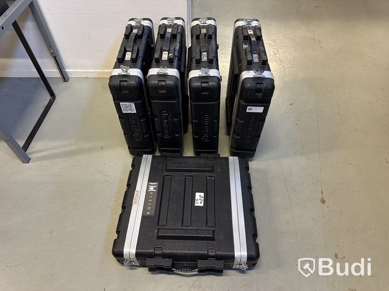 5 st. thomann rack-case 2U ABS