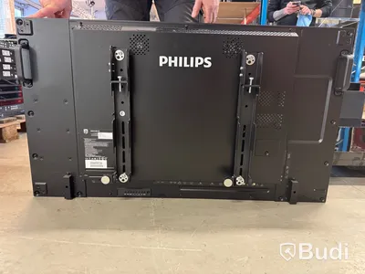 4 st. display skärmar Philips med väggstativ