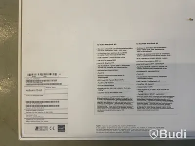 MACBOOK AIR 13 INCH 2019 RETINA, 1,6 GHZ CORE I5, 8 GB 2133MHZ RAM, 128 GB SSD
