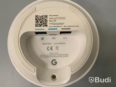 Accesspunkt Google AC-1304 ink USB-C strömadapter