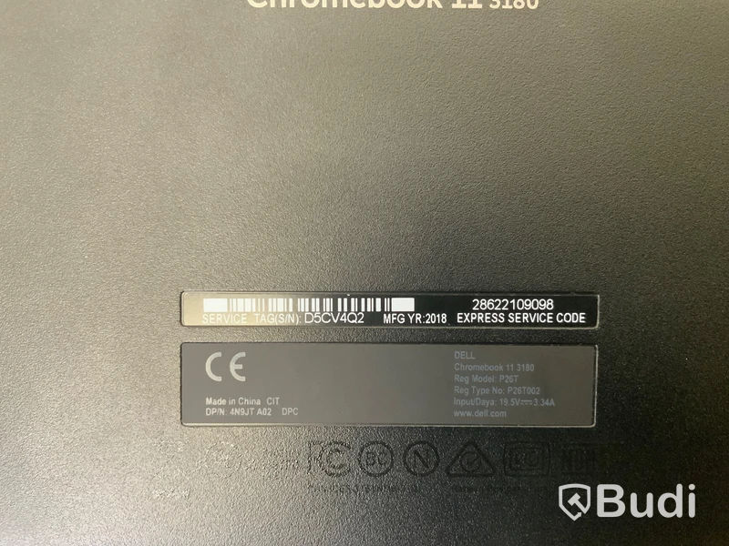 Dell Chromebook ink laddare Chromebook 11 3180