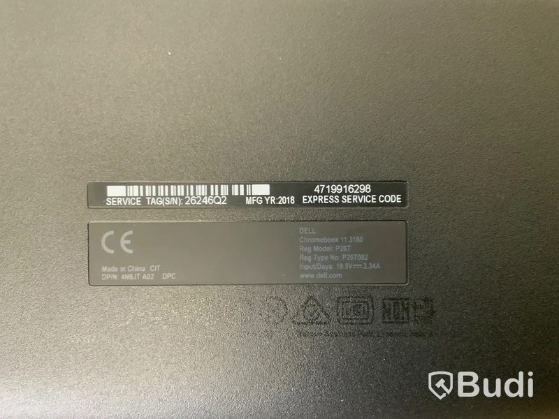 Dell Chromebook ink laddare Chromebook 11 3180