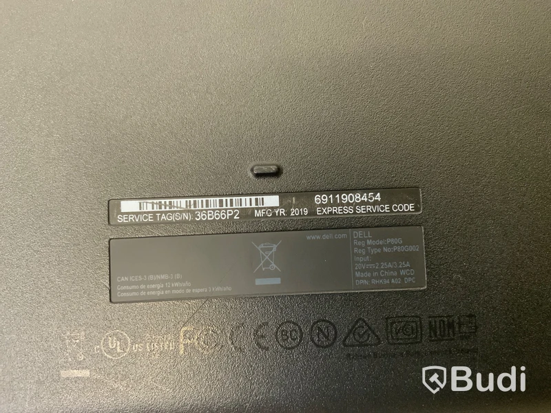 Dell Chromebook 3380 ink laddare USB-C