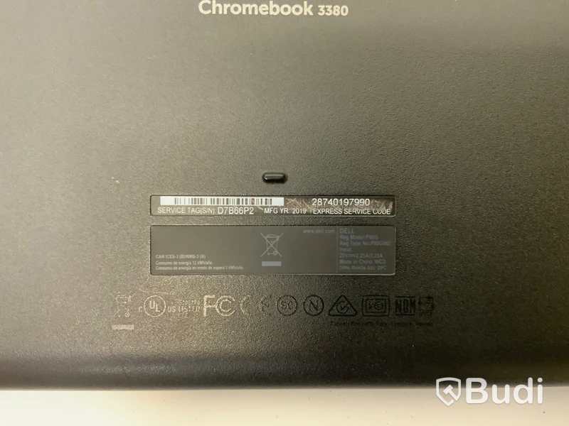 Dell Chromebook 3380 ink laddare USB-C