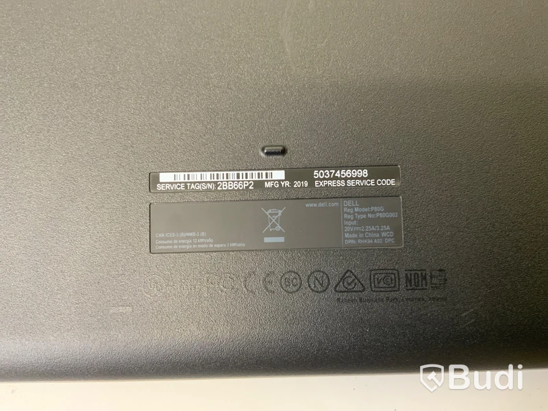 Dell Chromebook 3380 ink laddare USB-C