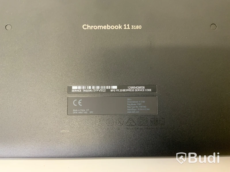 Dell Chromebook ink laddare Chromebook 11 3180