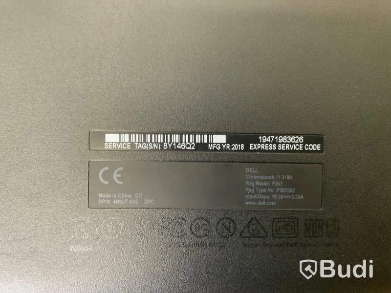 Dell Chromebook ink laddare Chromebook 11 3180