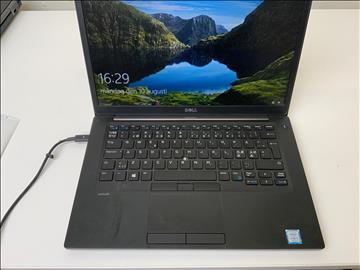 Dell Latitude 7480 8 GB DDR4 RAM, Core I5, 256 GB SSD, 14 tum ink USB-C laddare