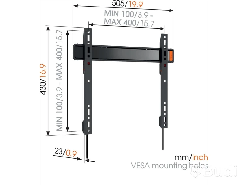 Väggfäste WALL 3205 Fixed TV Wall Mount