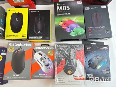 Parti med diverse mus till gaming