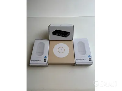 Parti med diverse tillbehör Ubiquiti
