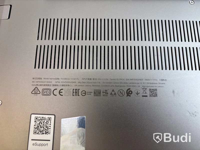 Dator Lenovo ThinkBook 14 G2 ITL. Obs! Inget OS