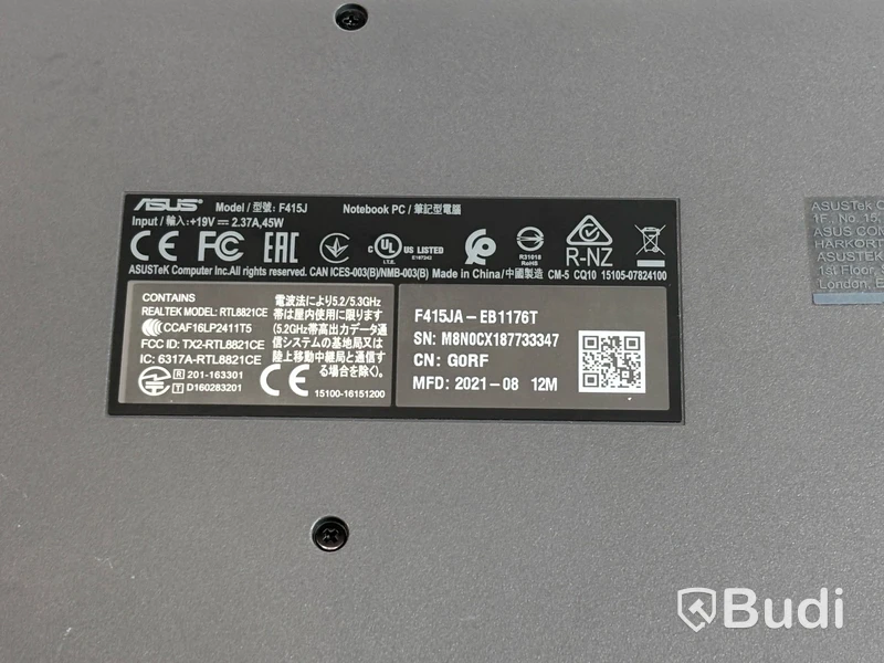 Bärbar dator  ASUS Laptop 14 F415JA