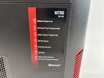Stationär gamingdator Acer Nitro N50-600. OBS! Inget OS.